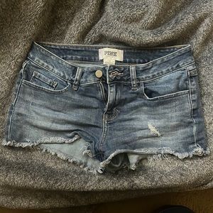 Denim PINK shorts